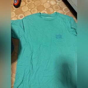 Vineyard Vines Men's Teal Short Sleeve Tee